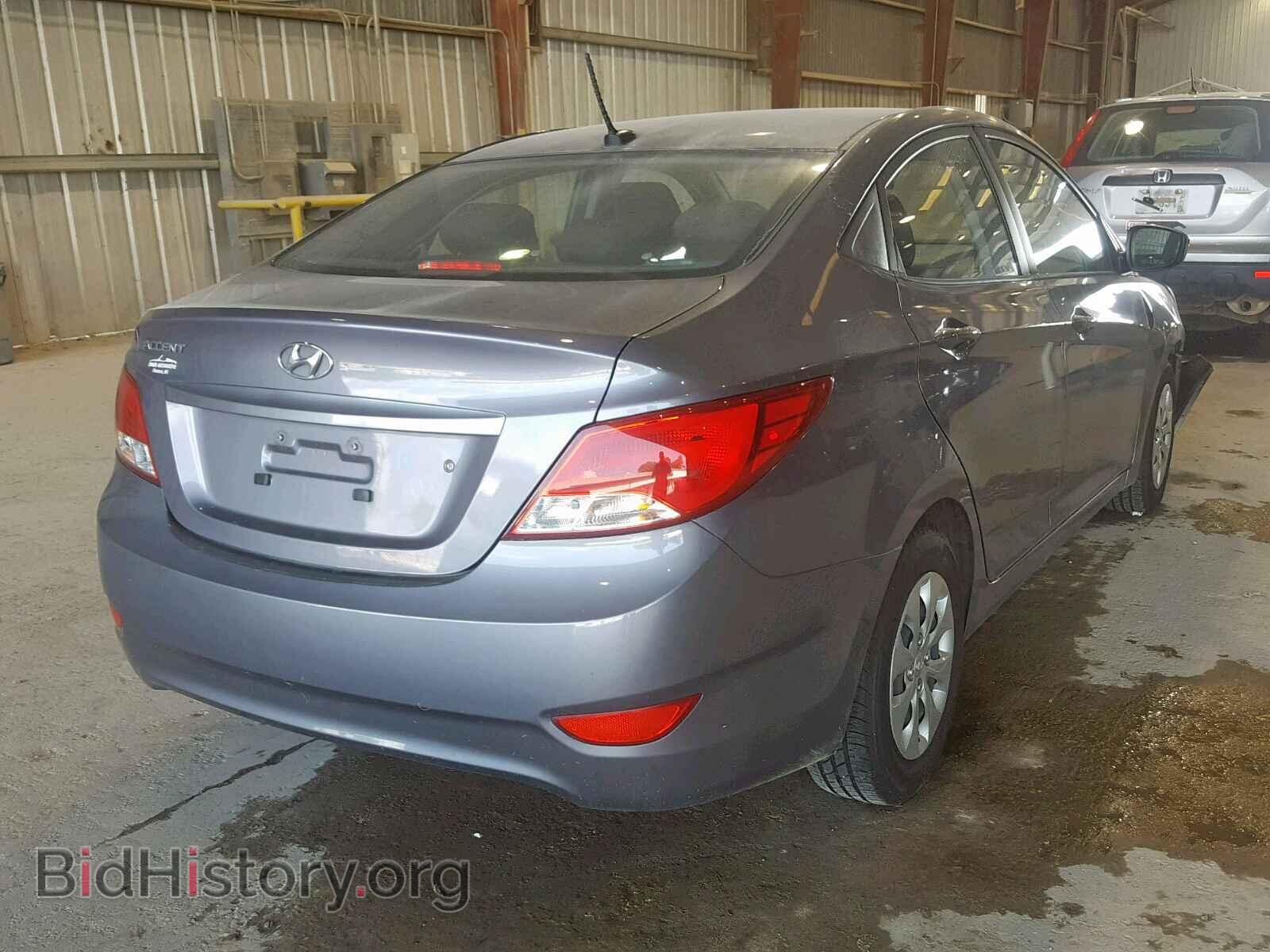 2016 HYUNDAI ACCENT - VIN: KMHCT4AE1GU990807 - Фото 4