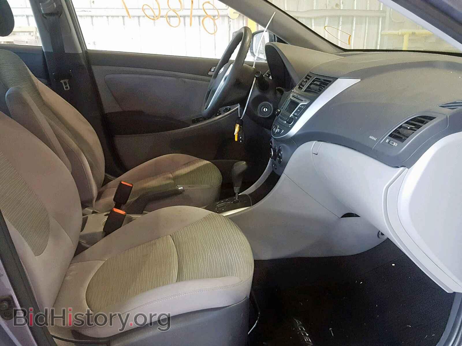 2016 HYUNDAI ACCENT - VIN: KMHCT4AE1GU990807 - Фото 5