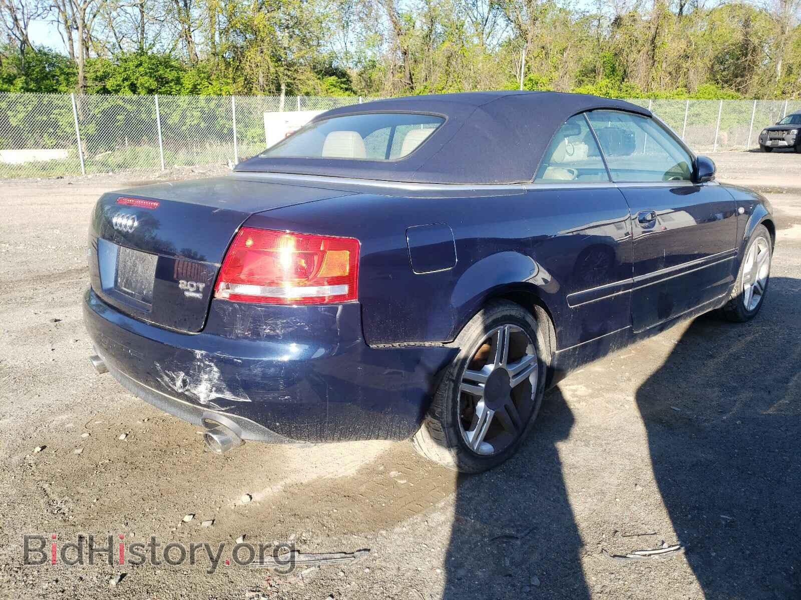 2007 AUDI A4 - VIN: WAUDF48H77K036457 - Фото 4