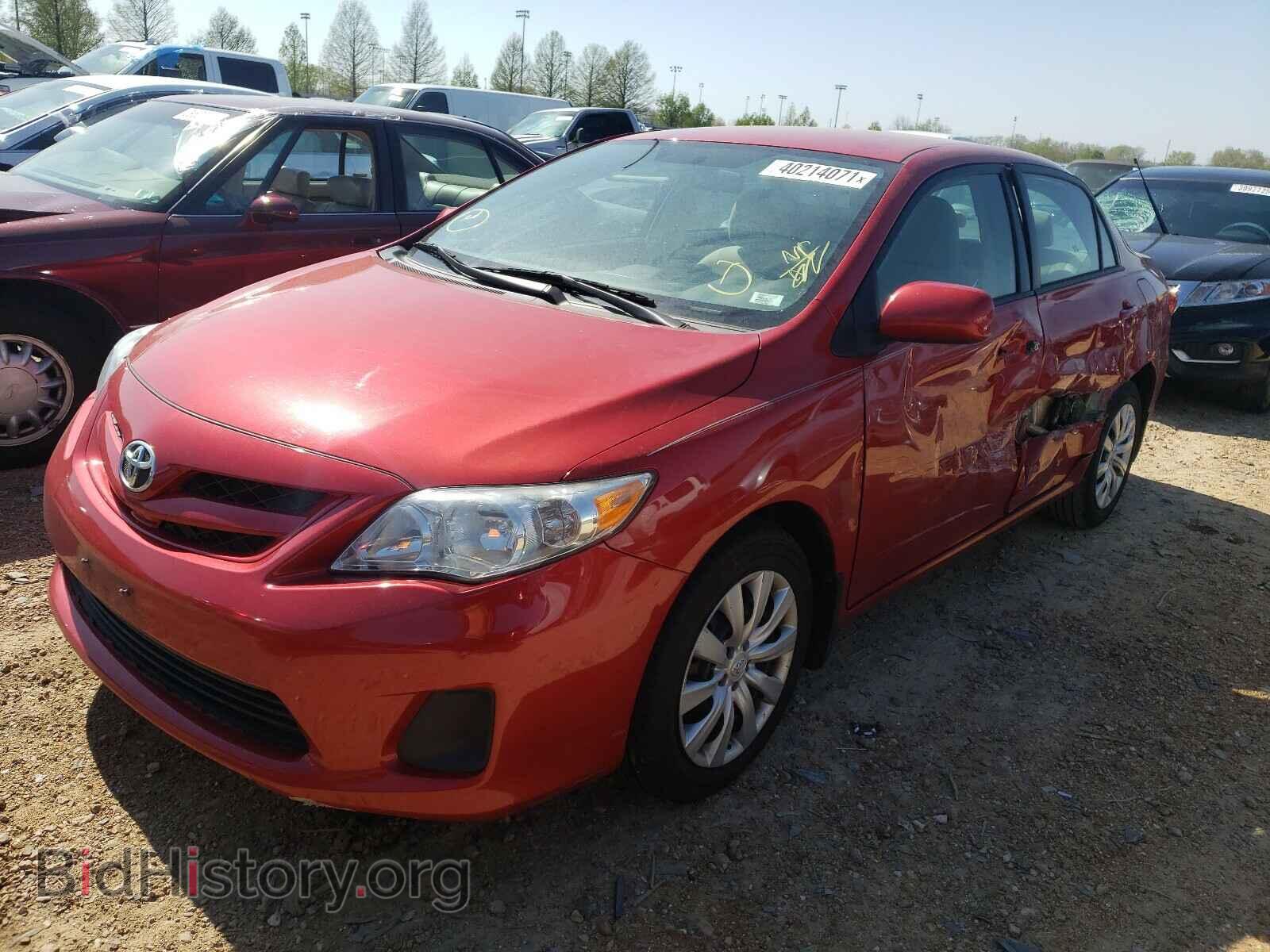 2012 TOYOTA COROLLA - VIN: 5YFBU4EE6CP070802 - Фото 2