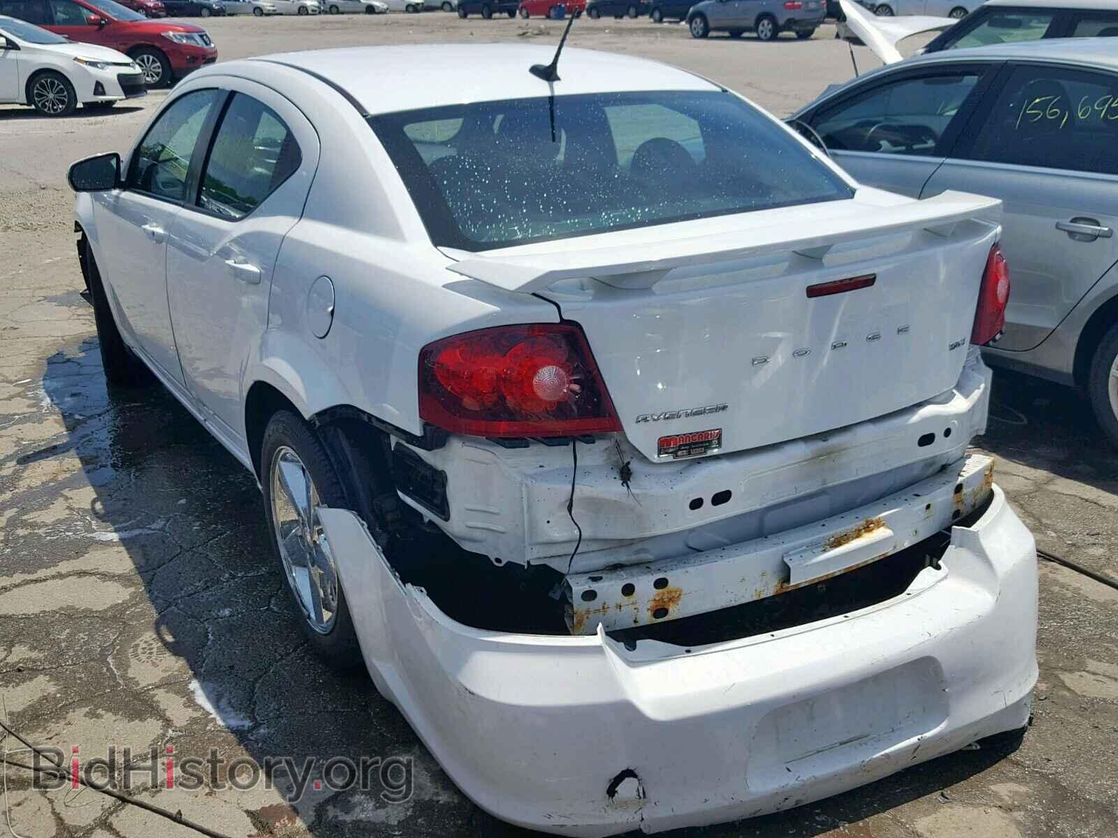 2012 DODGE AVENGER - VIN: 1C3CDZEG4CN222306 - Фото 3