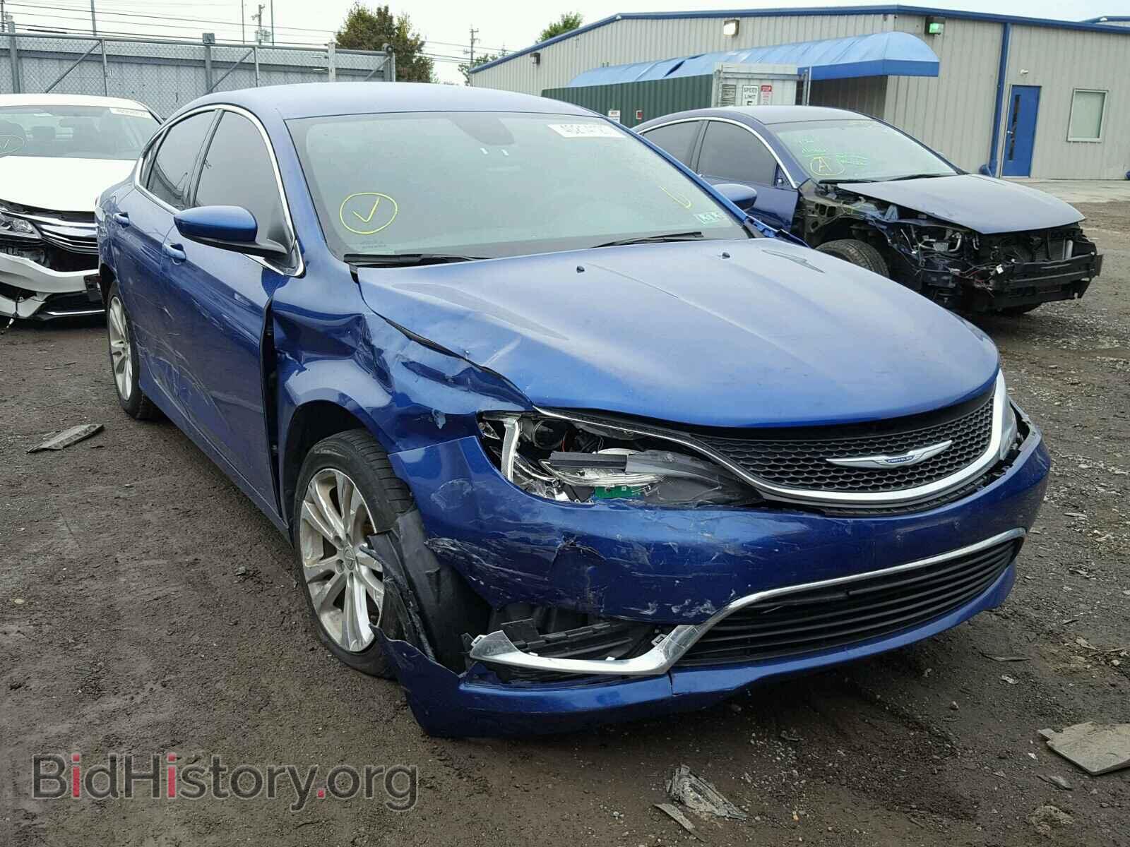 Фотография 1C3CCCABXFN631117 - CHRYSLER 200 2015