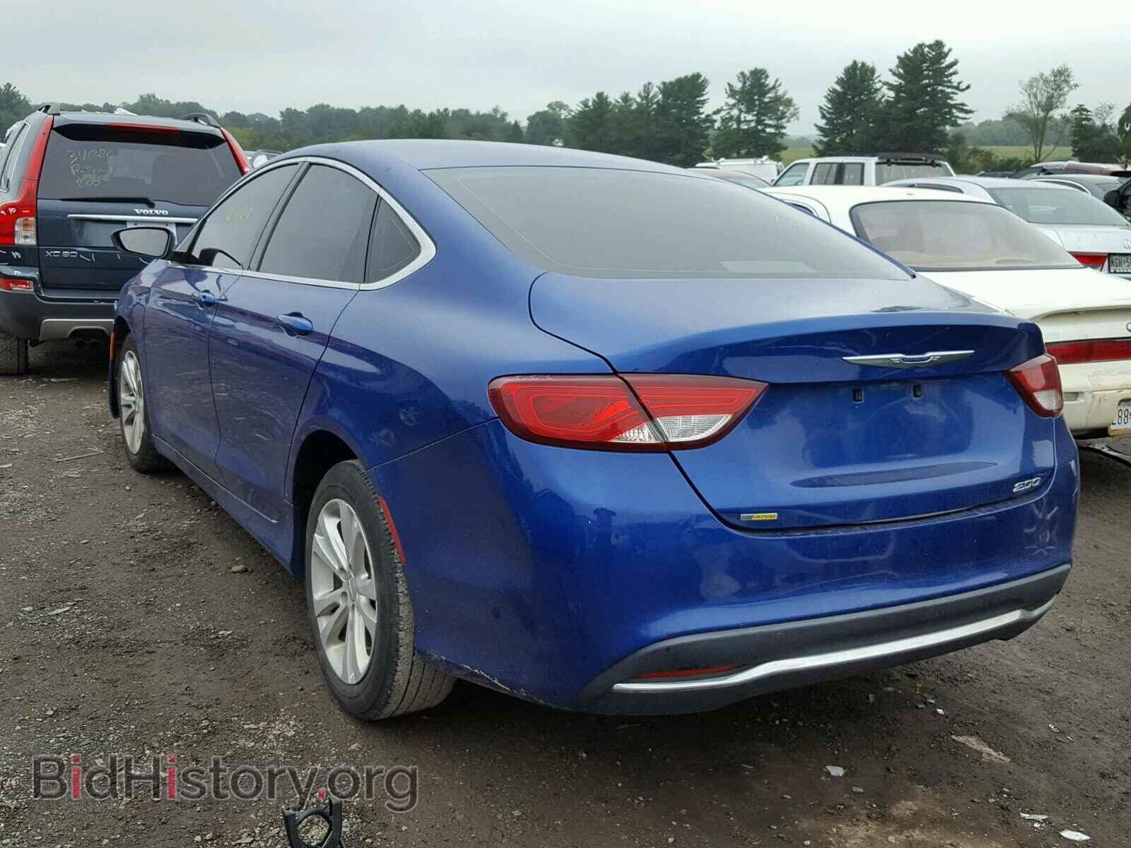 2015 CHRYSLER 200 - VIN: 1C3CCCABXFN631117 - Фото 3