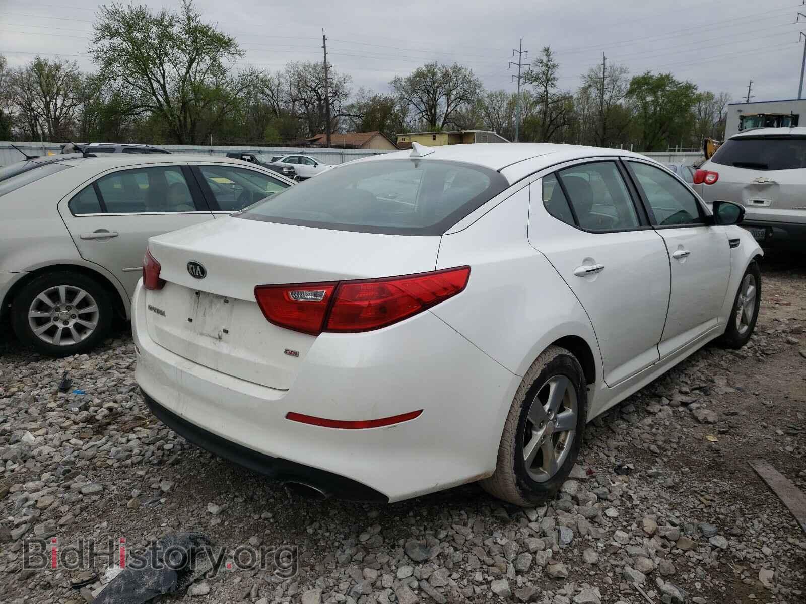 2015 KIA OPTIMA - VIN: KNAGM4A78F5619637 - Фото 4