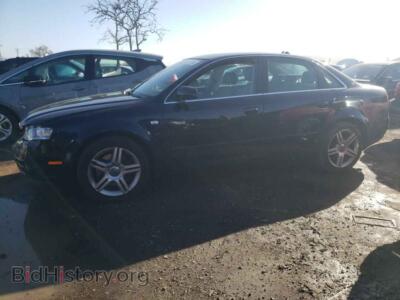 2007 Audi A4 2, синий — VIN WAUAF78E17A108141, Copart