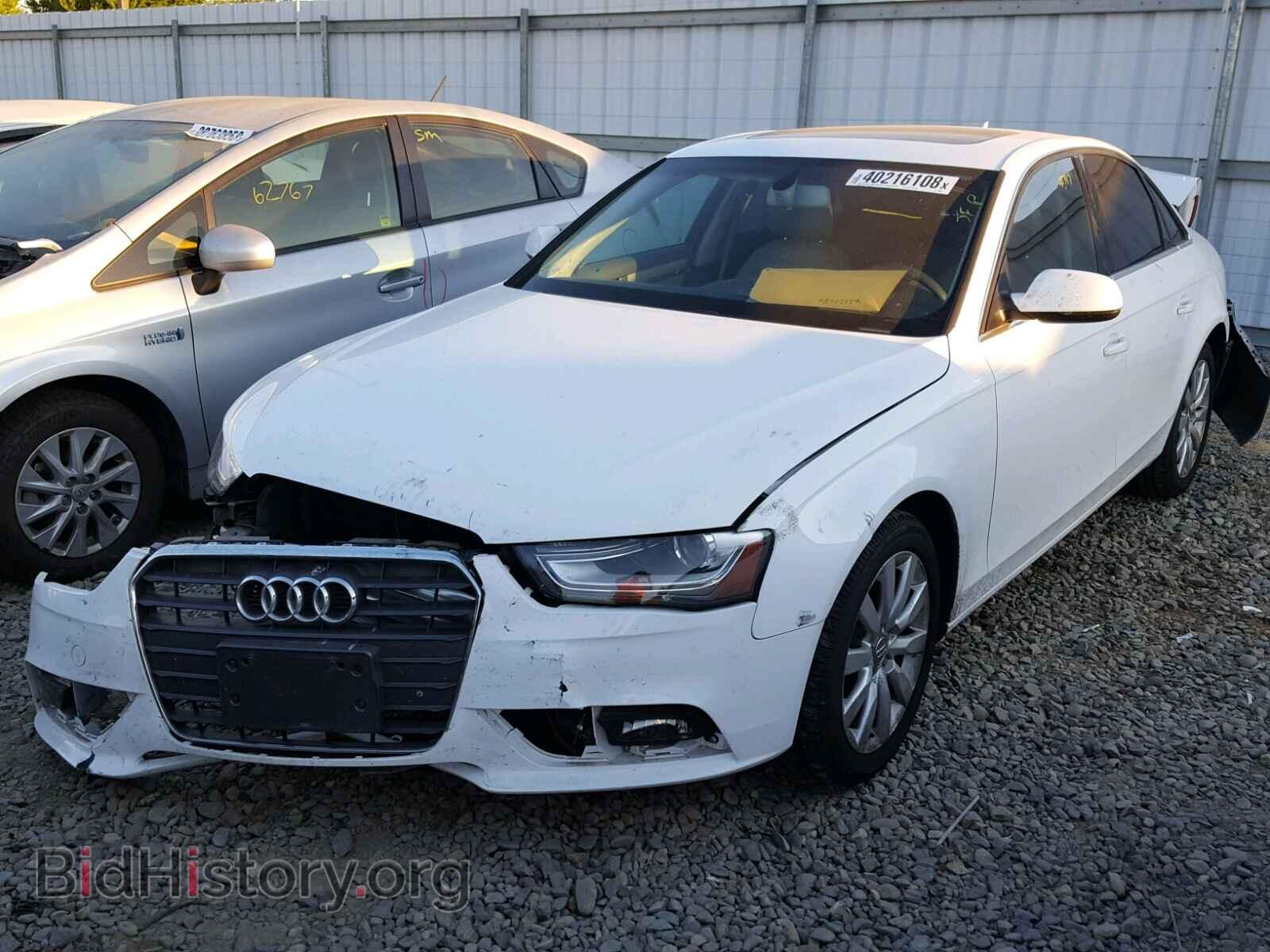 2013 AUDI A4 - VIN: WAUAFAFL3DN037852 - Photo 2