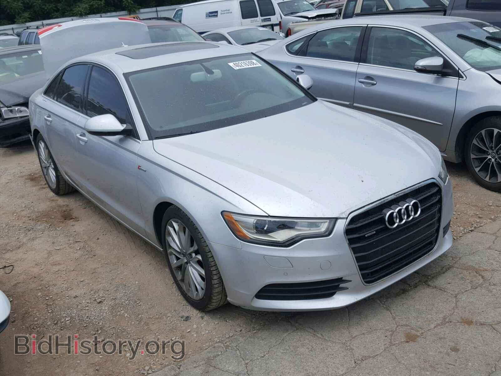 Фотография WAUBGAFCXCN009787 - AUDI A6 2012