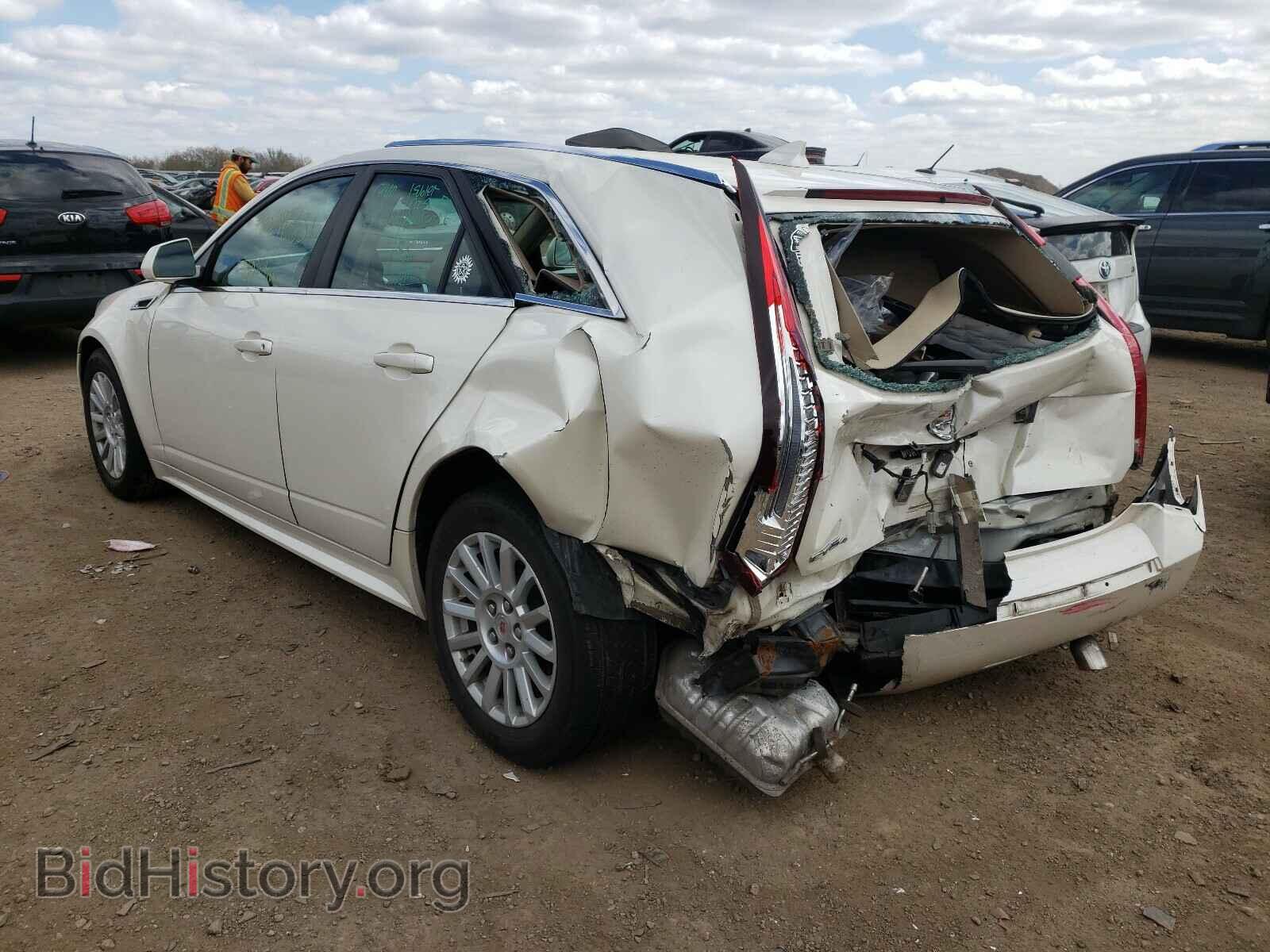 2014 CADILLAC CTS - VIN: 1G6DF8E54E0127329 - Фото 3