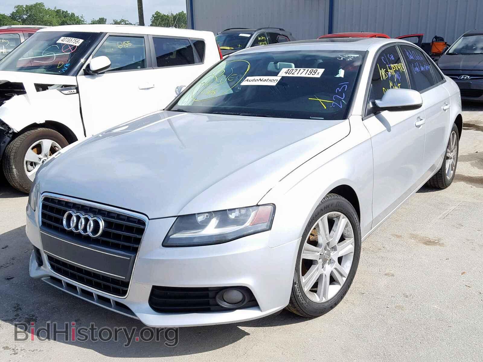 2010 AUDI A4 - VIN: WAUDFAFL4AN027954 - Фото 2