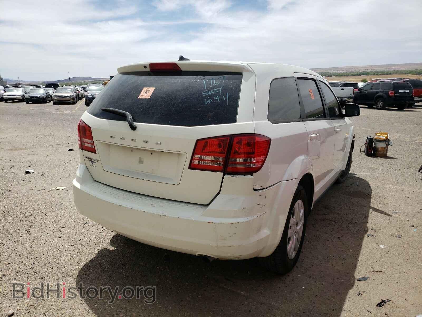 2014 DODGE JOURNEY - VIN: 3C4PDCAB5ET164312 - Фото 4