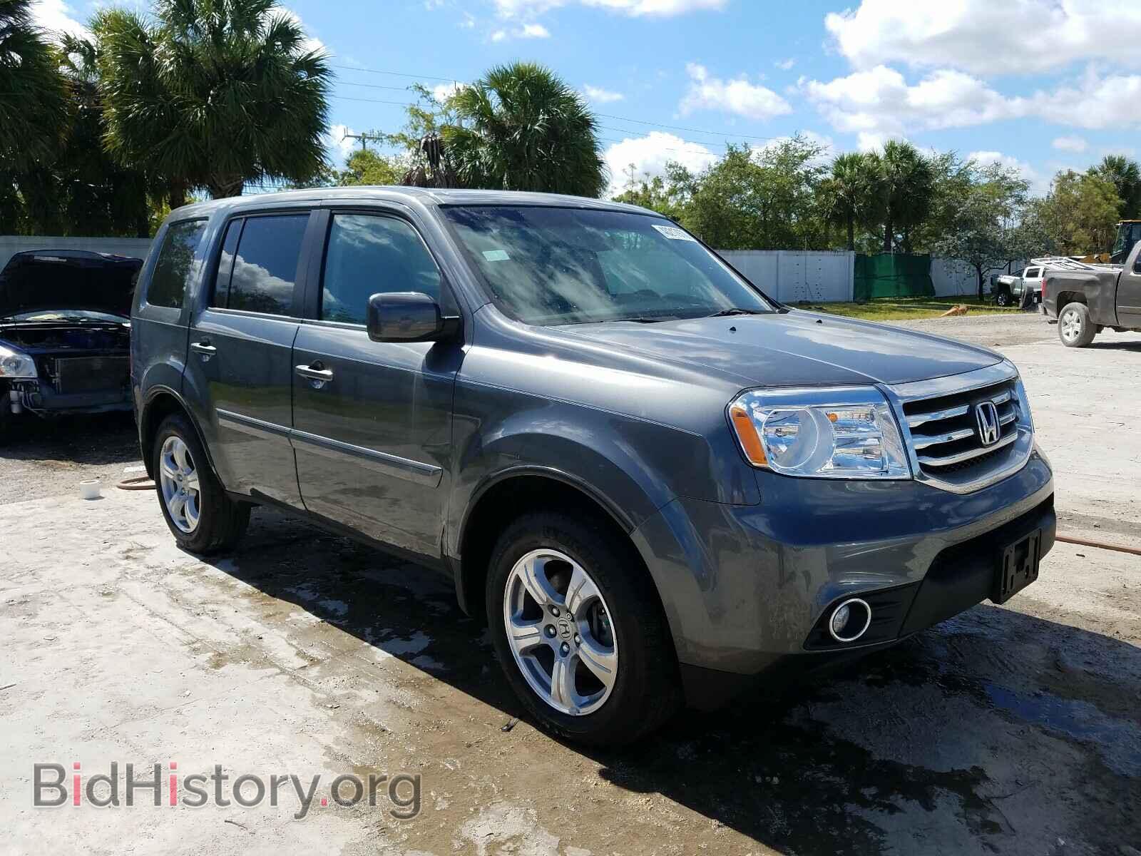 Photo 5FNYF4H57CB054703 - HONDA PILOT 2012