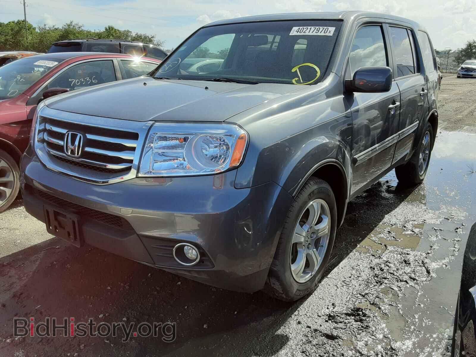 2012 HONDA PILOT - VIN: 5FNYF4H57CB054703 - Фото 2