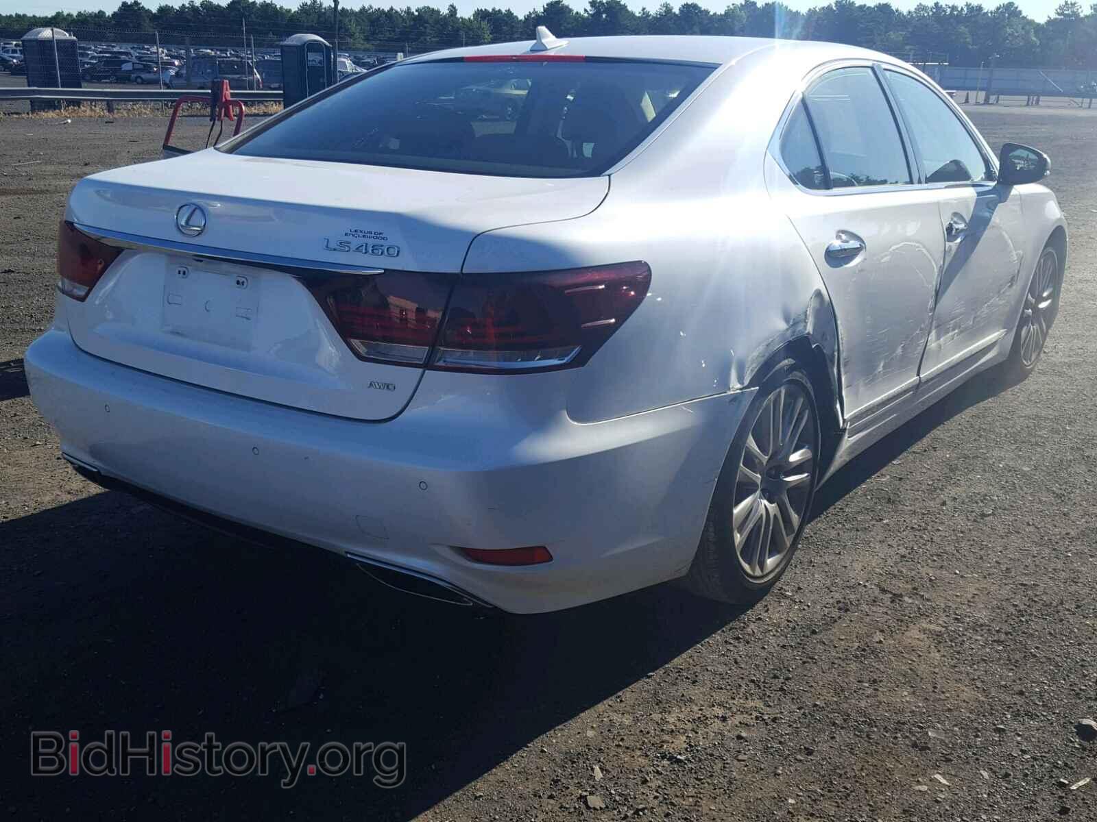 2013 LEXUS LS460 - VIN: JTHCL5EF2D5015542 - Фото 4