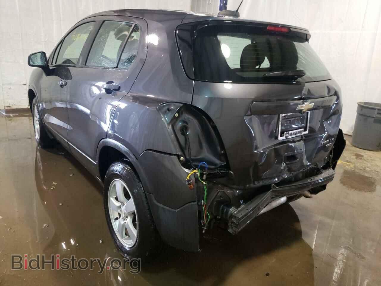 2016 CHEVROLET TRAX - VIN: 3GNCJNSB6GL230149 - Фото 3