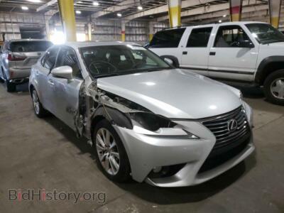 2014 Lexus IS IS 250, silver — VIN JTHBF1D23E5009597, Copart