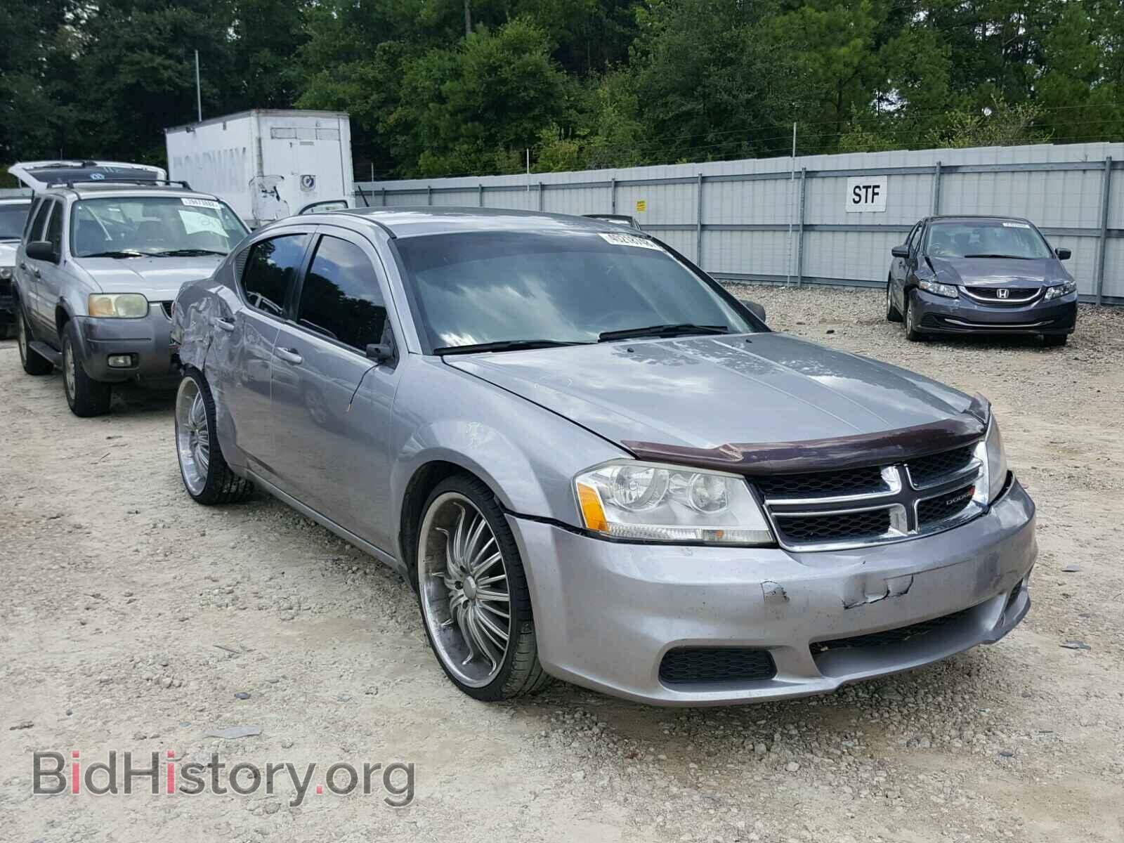 Фотография 1C3CDZAG2DN749459 - DODGE AVENGER 2013