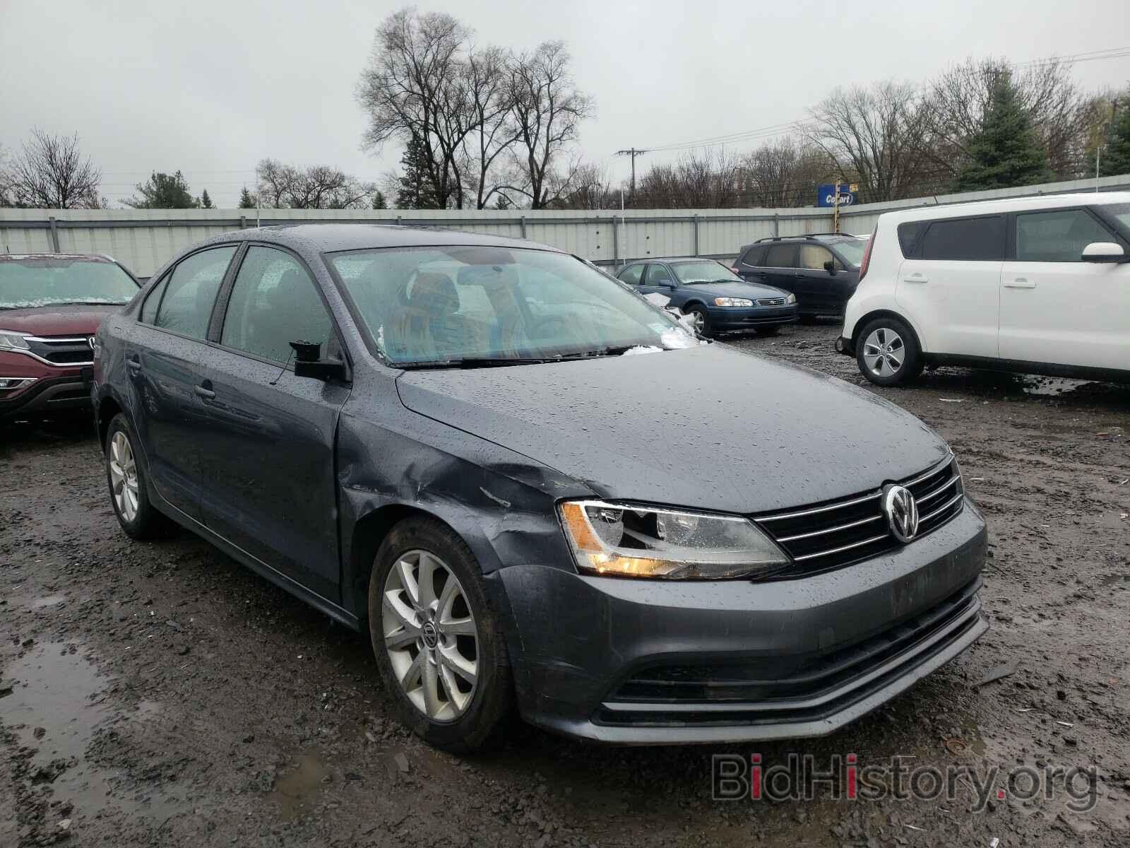 Photo 3VWD17AJ6FM313667 - VOLKSWAGEN JETTA 2015