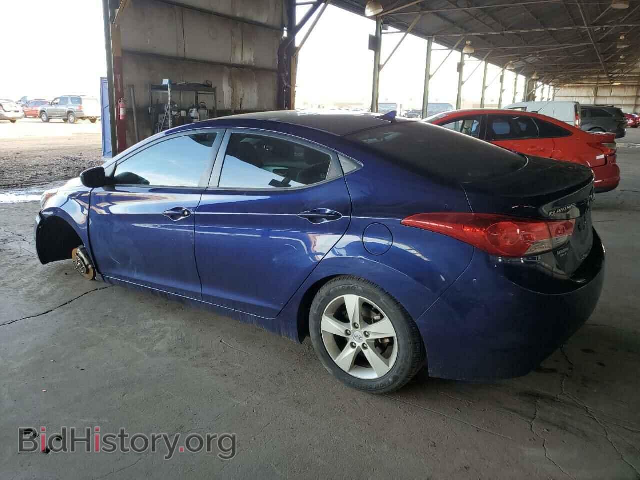 2012 HYUNDAI ELANTRA - VIN: 5NPDH4AE4CH103165 - Фото 2
