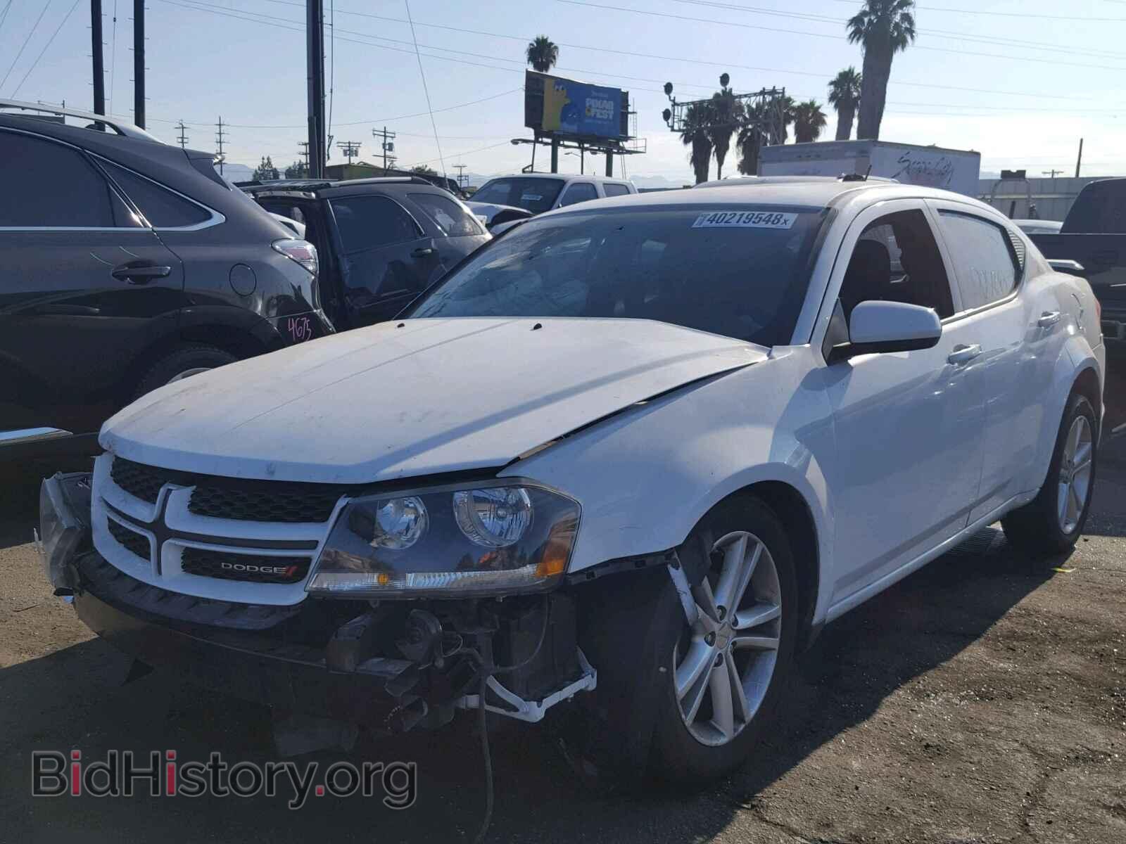 2013 DODGE AVENGER - VIN: 1C3CDZCB4DN616154 - Photo 2