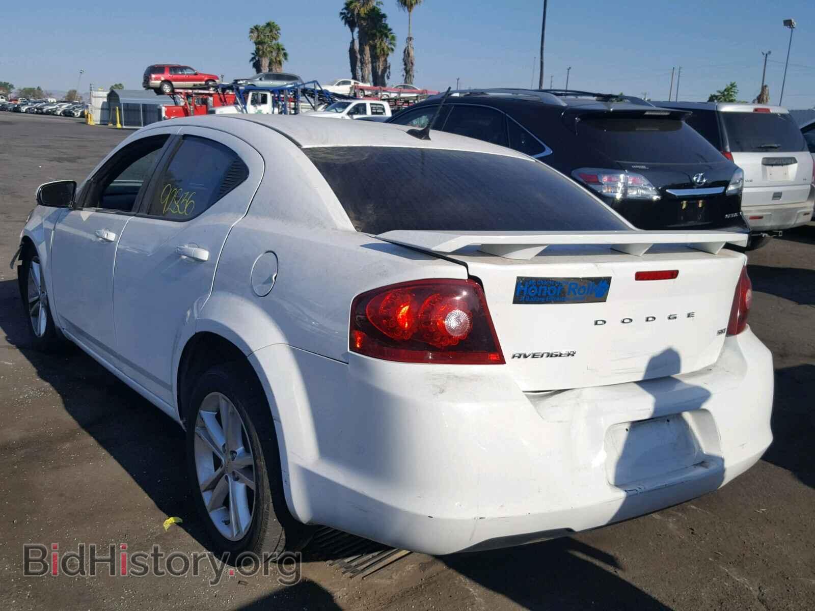 2013 DODGE AVENGER - VIN: 1C3CDZCB4DN616154 - Photo 3