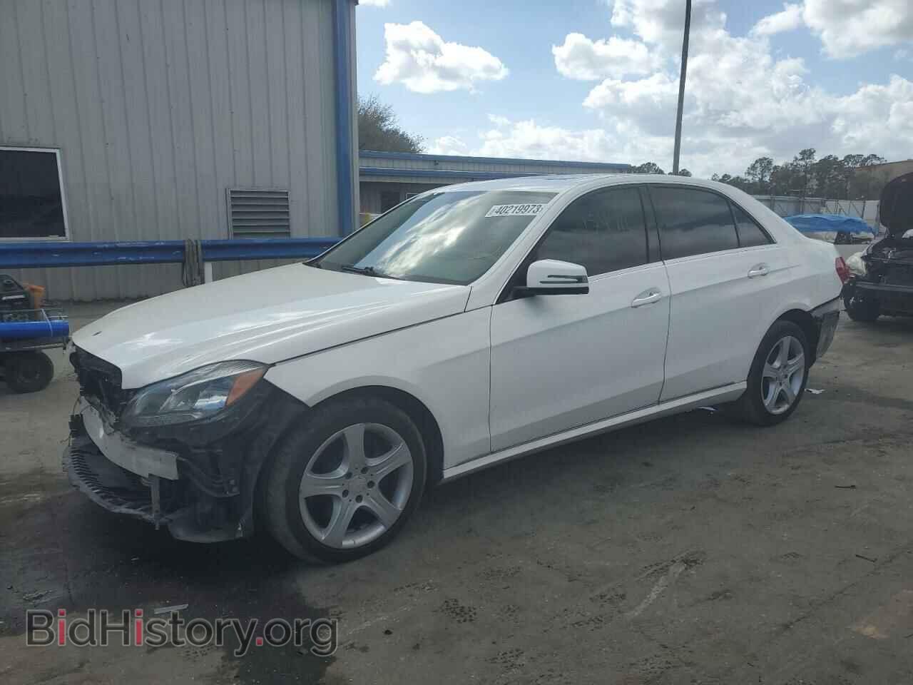 Photo WDDHF8JB5EA873721 - MERCEDES-BENZ E-CLASS 2014