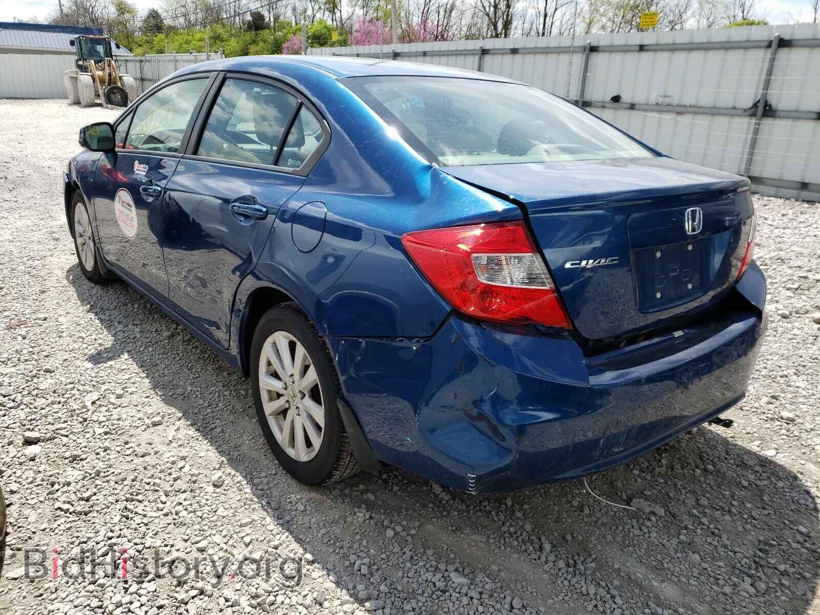 2012 HONDA CIVIC - VIN: 19XFB2F81CE059003 - Фото 3