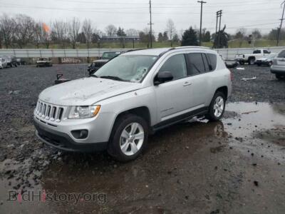 2012 Jeep COMPASS Sport, серебристый — VIN 1C4NJCBAXCD660697, Copart