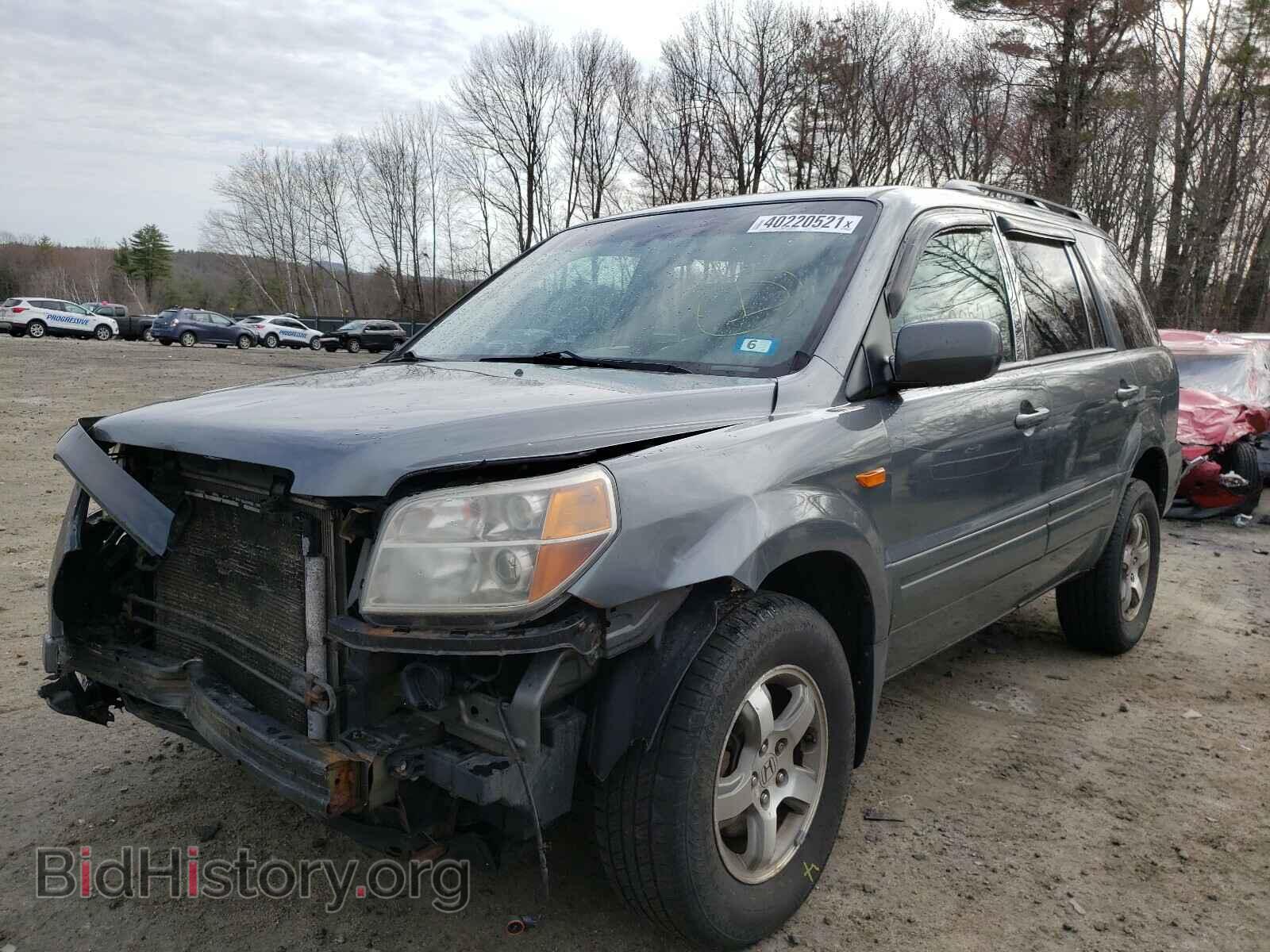2007 HONDA PILOT - VIN: 5FNYF18507B025385 - Фото 2