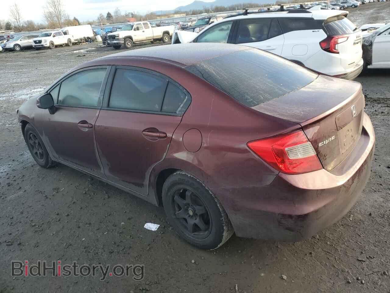 2012 HONDA CIVIC - VIN: 19XFB2F52CE390372 - Фото 2