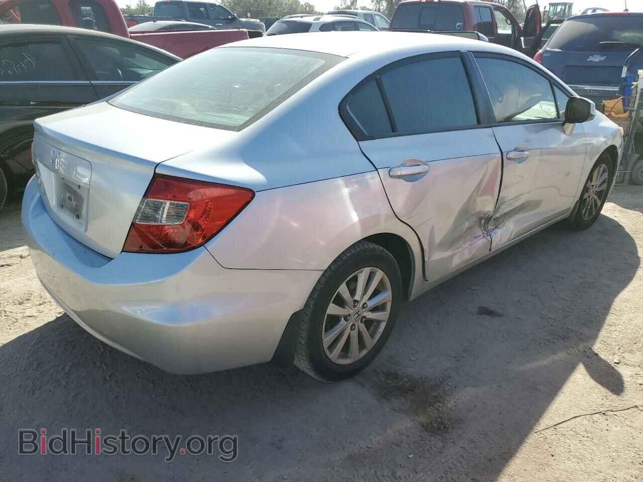 2012 HONDA CIVIC - VIN: 2HGFB2F83CH507487 - Фото 3