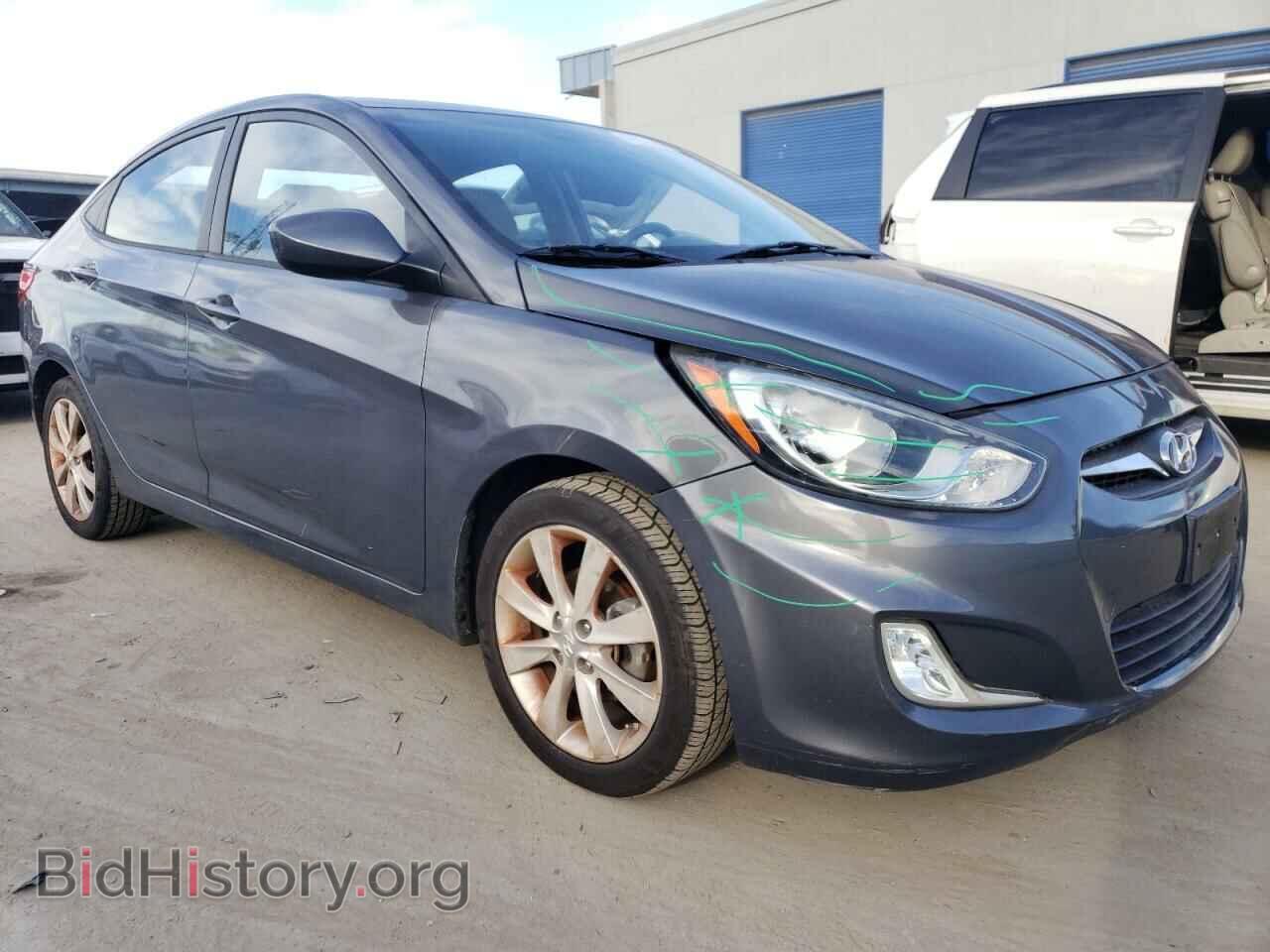2012 HYUNDAI ACCENT - VIN: KMHCU4AEXCU123140 - Фото 4