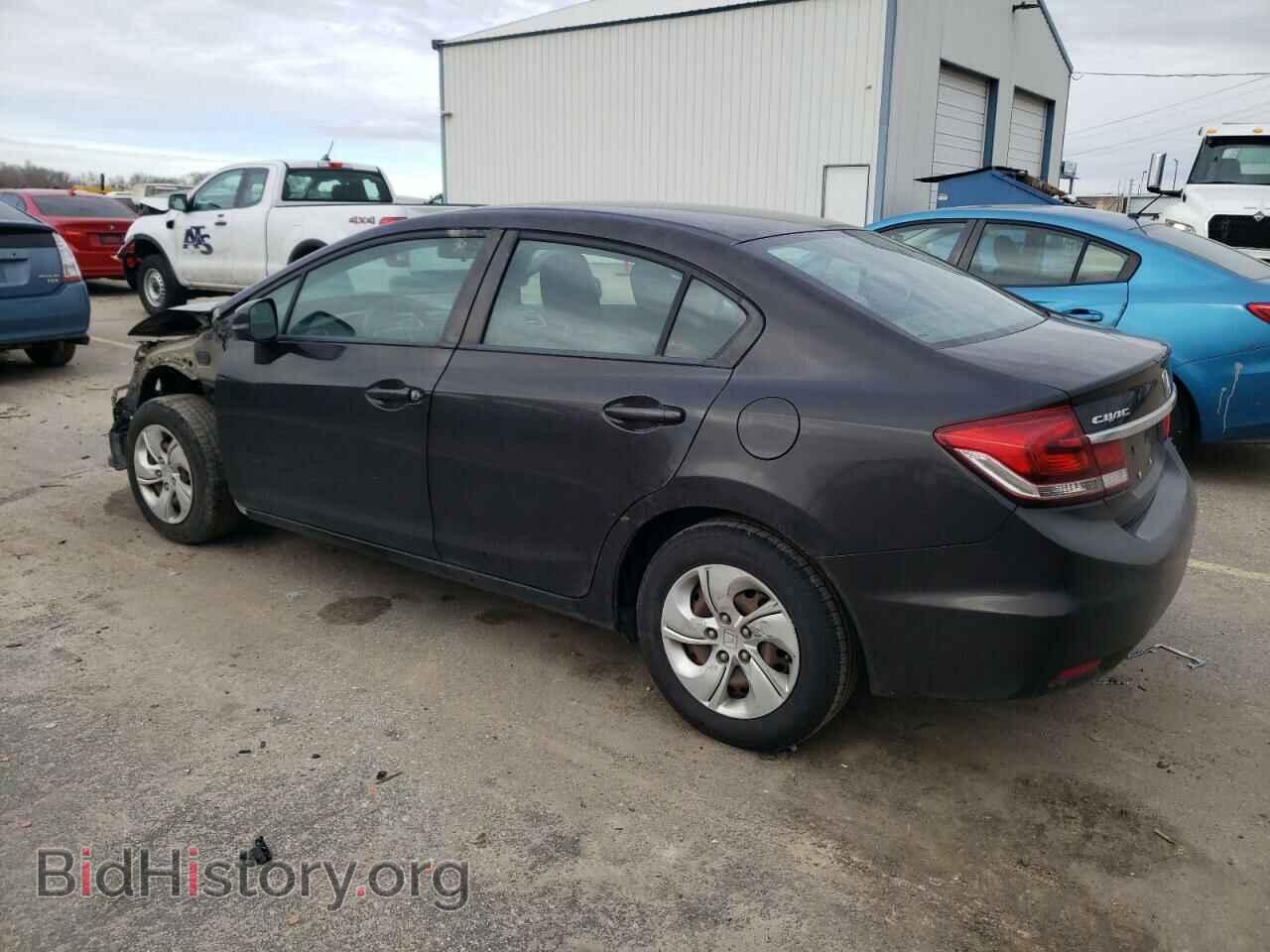 2013 HONDA CIVIC - VIN: 2HGFB2F59DH568107 - Фото 2