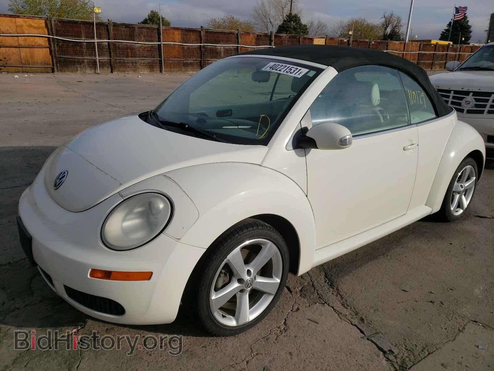 2007 VOLKSWAGEN BEETLE - VIN: 3VWFF31Y87M419281 - Фото 2