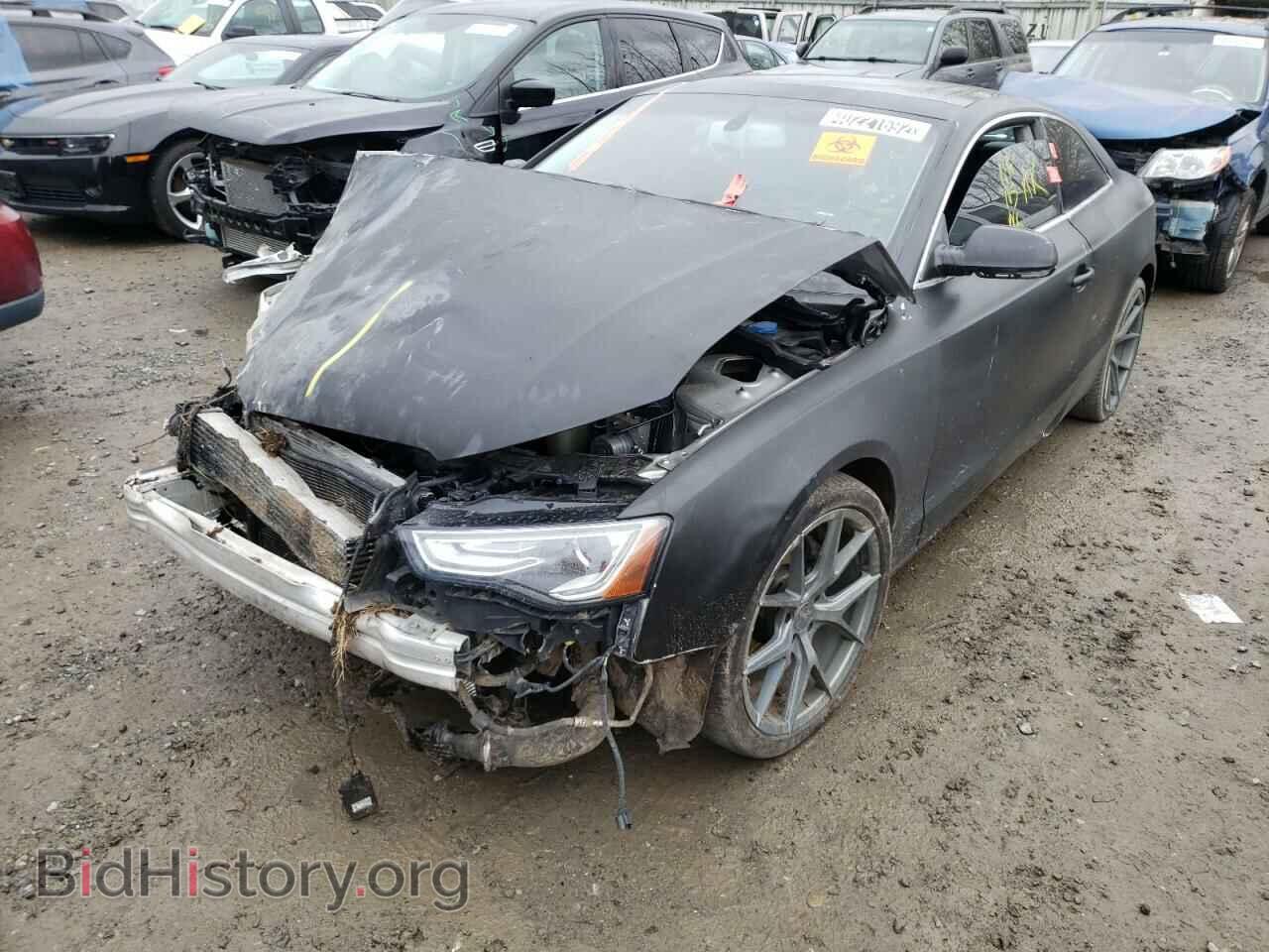 2013 AUDI A5 - VIN: WAULFAFR1DA080297 - Фото 2