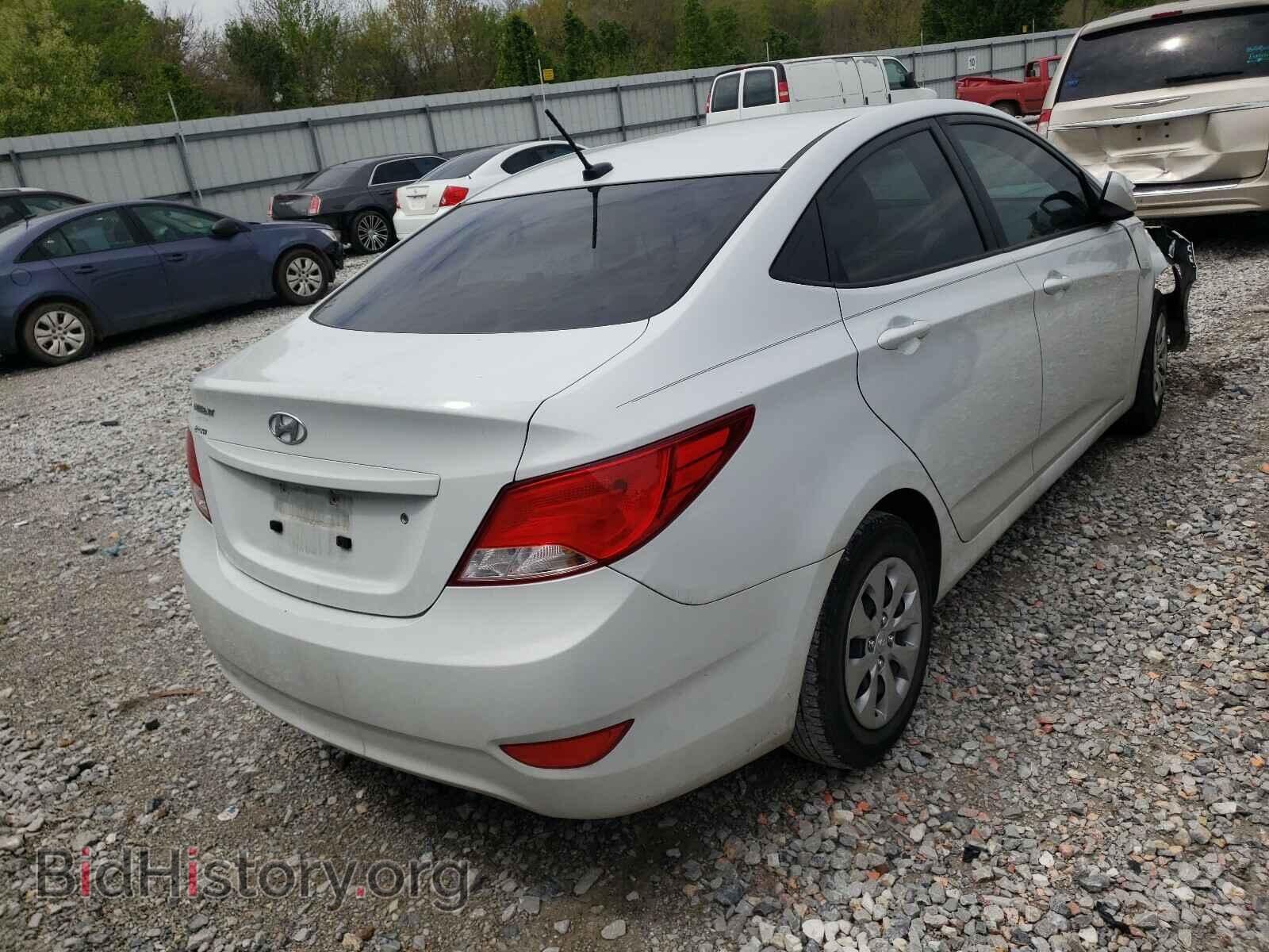 2017 HYUNDAI ACCENT - VIN: KMHCT4AE2HU390671 - Фото 4