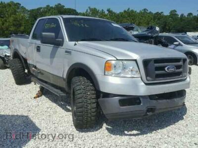 2005 Ford F150, silver — VIN 1FTPX14525NB62390, Copart