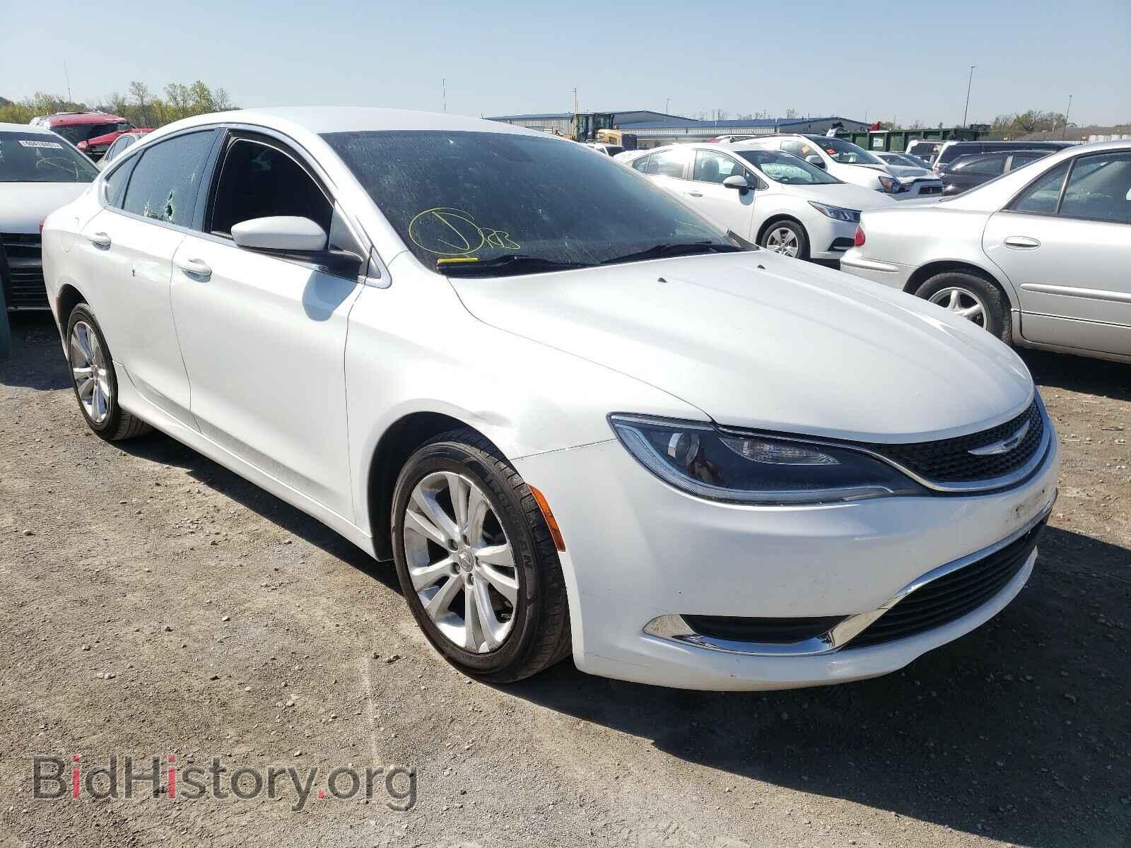 Фотография 1C3CCCAB2FN684653 - CHRYSLER 200 2015