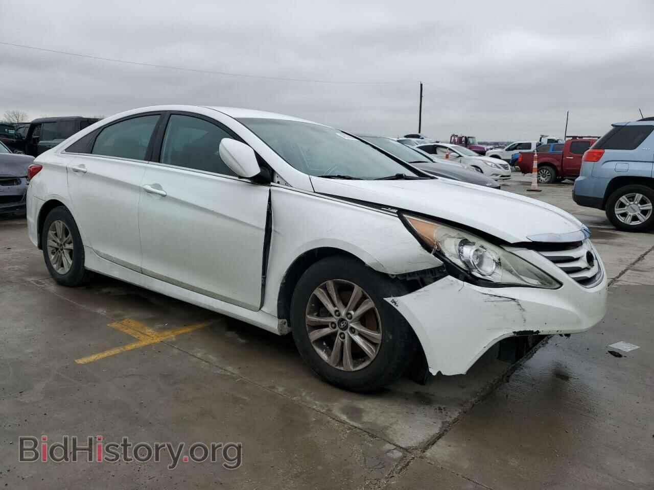 2014 HYUNDAI SONATA - VIN: 5NPEB4AC6EH874220 - Фото 4