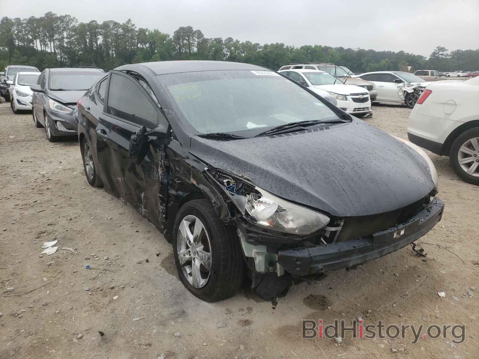 Photo KMHDH4AE3CU325925 - HYUNDAI ELANTRA 2012