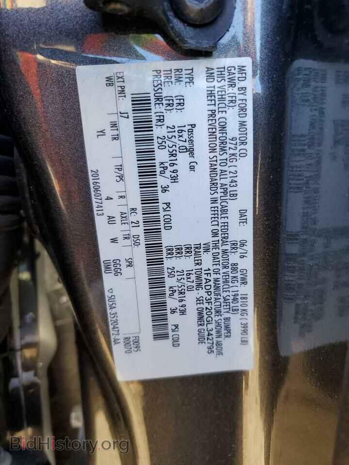 2016 FORD FOCUS - VIN: 1FADP3F20GL342795 - Photo 12