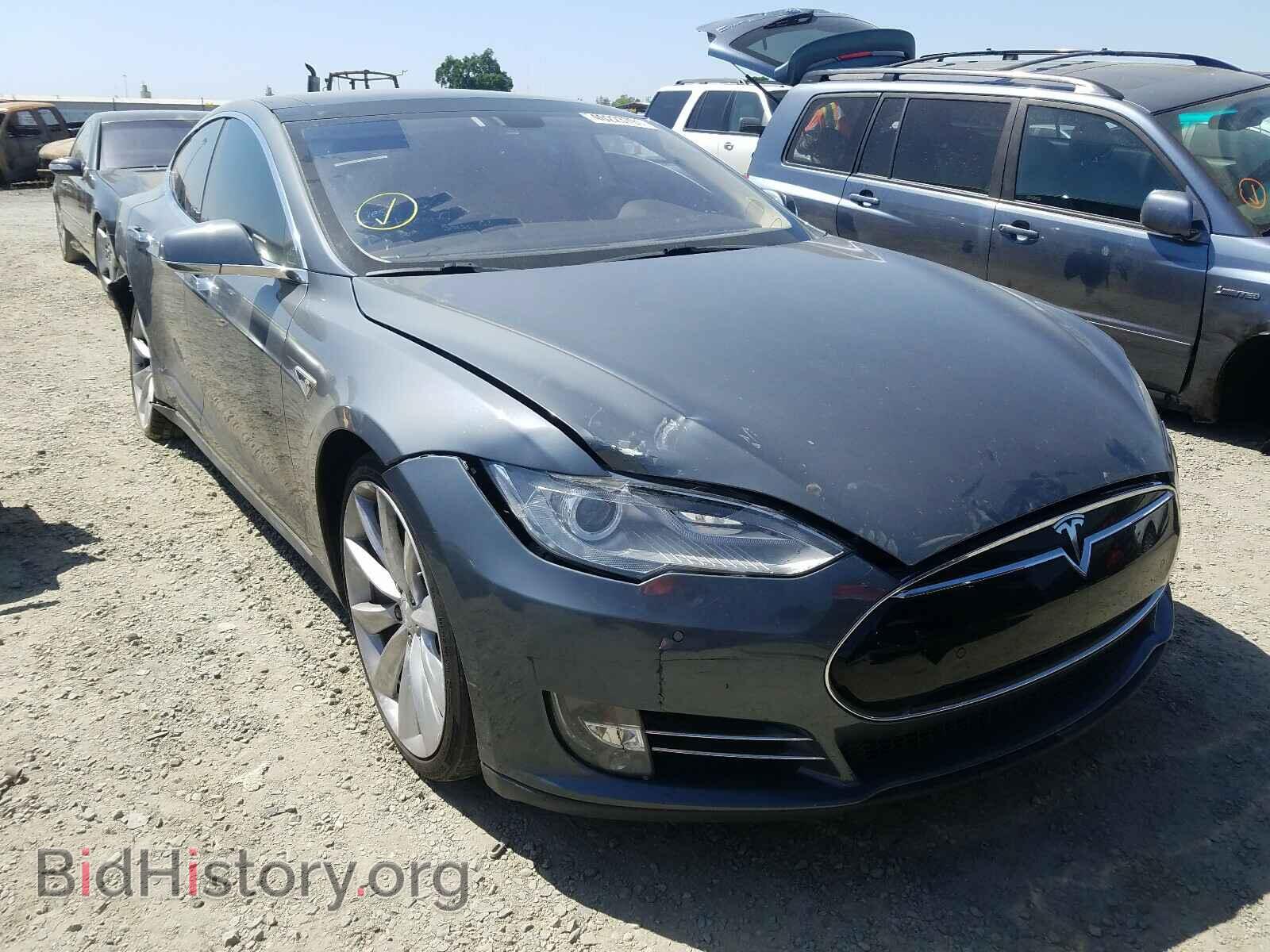 Photo 5YJSA1H10EFP47955 - TESLA MODEL S 2014