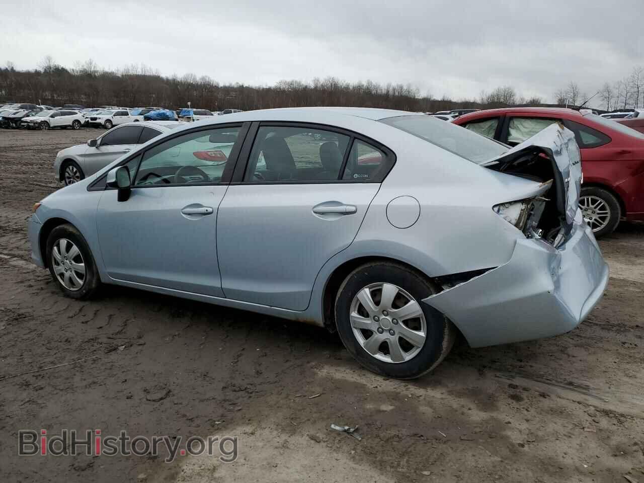 2012 HONDA CIVIC - VIN: 2HGFB2F52CH535321 - Фото 2