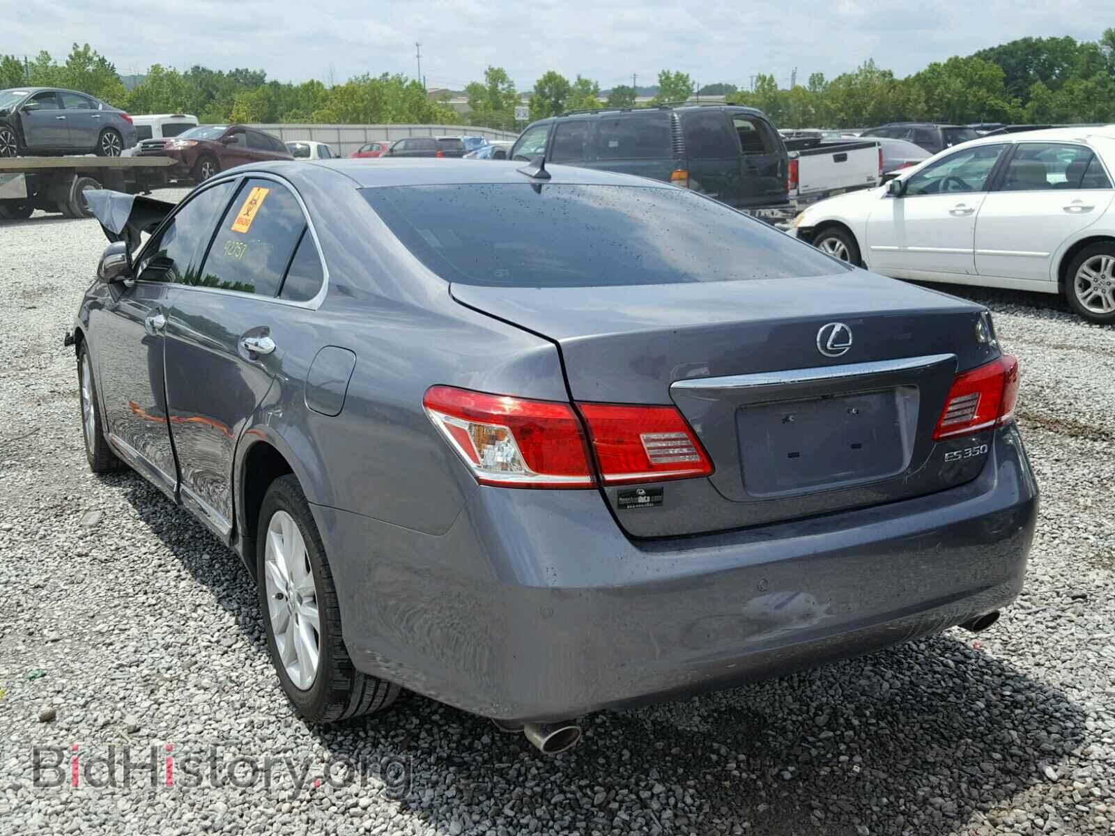 2012 LEXUS ES350 - VIN: JTHBK1EG0C2480207 - Фото 3