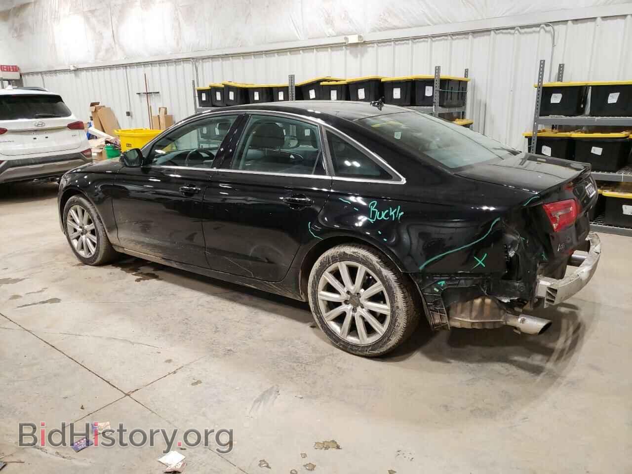 2013 AUDI A6 - VIN: WAUGFAFC8DN019535 - Фото 2