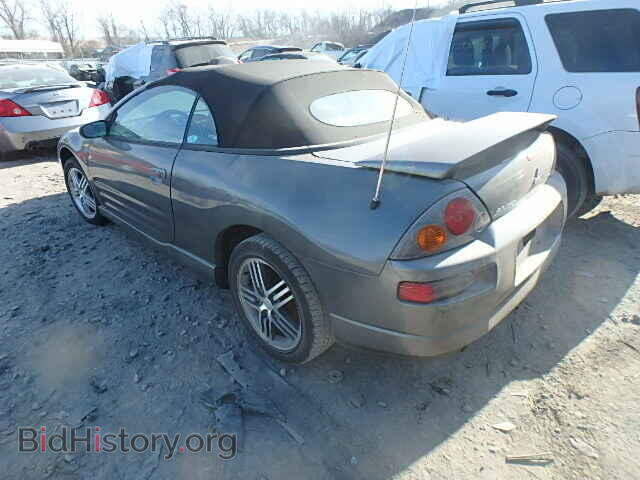 2003 MITSUBISHI ECLIPSE - VIN: 4A3AE75H03E018273 - Фото 3