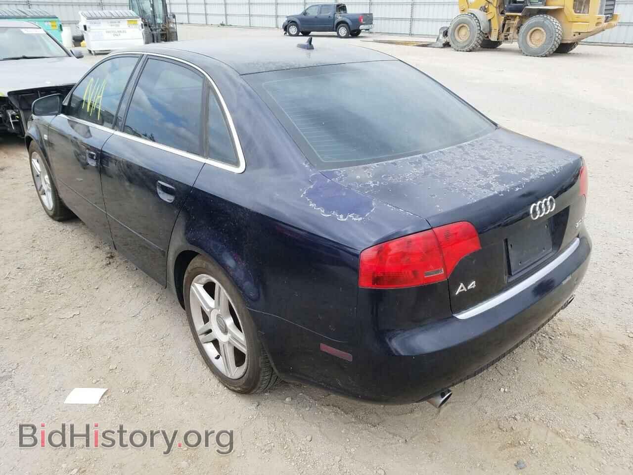 2007 AUDI A4 - VIN: WAUAF78E97A256554 - Photo 3