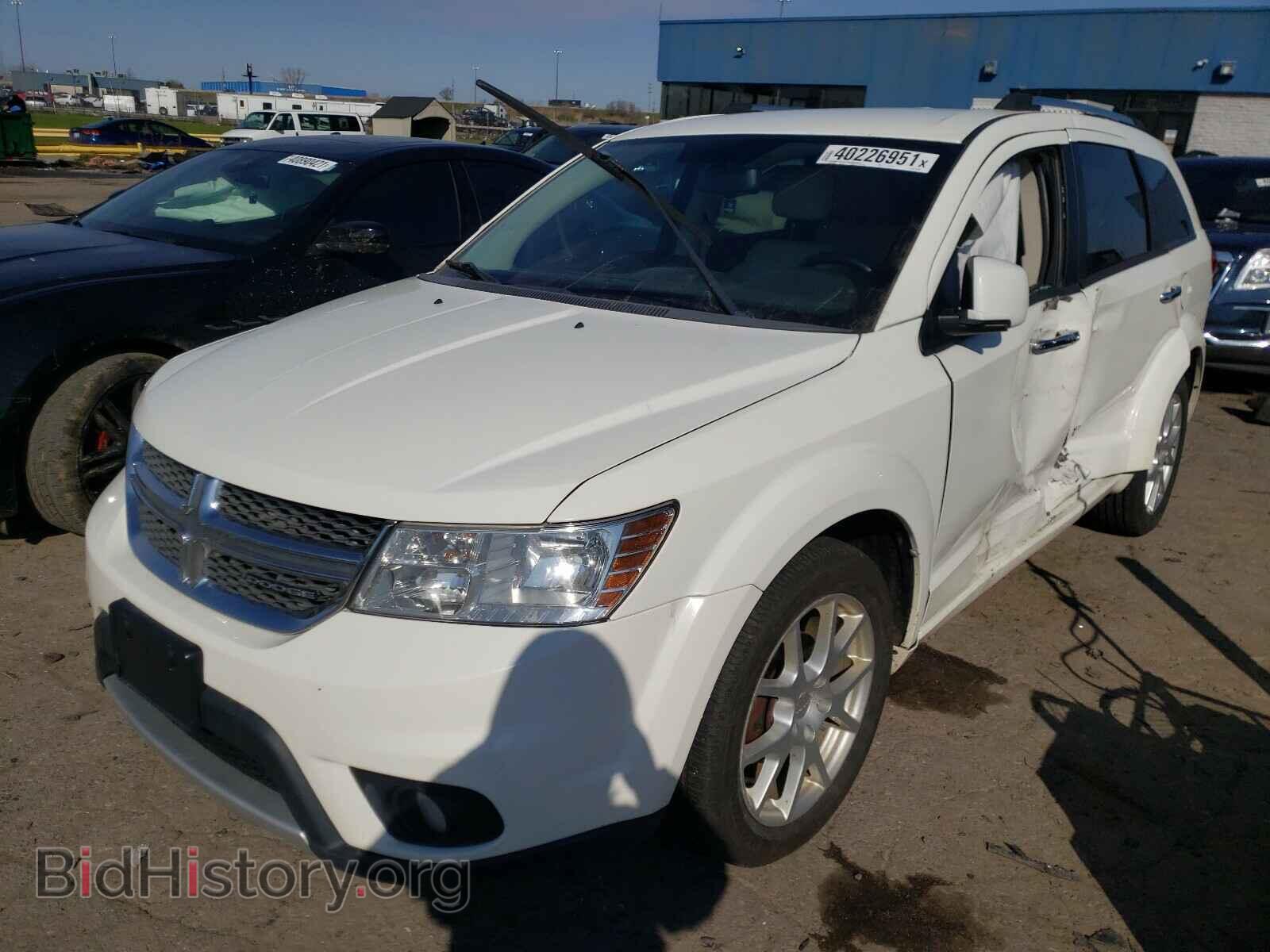 2011 DODGE JOURNEY - VIN: 3D4PH6FG3BT539865 - Фото 2