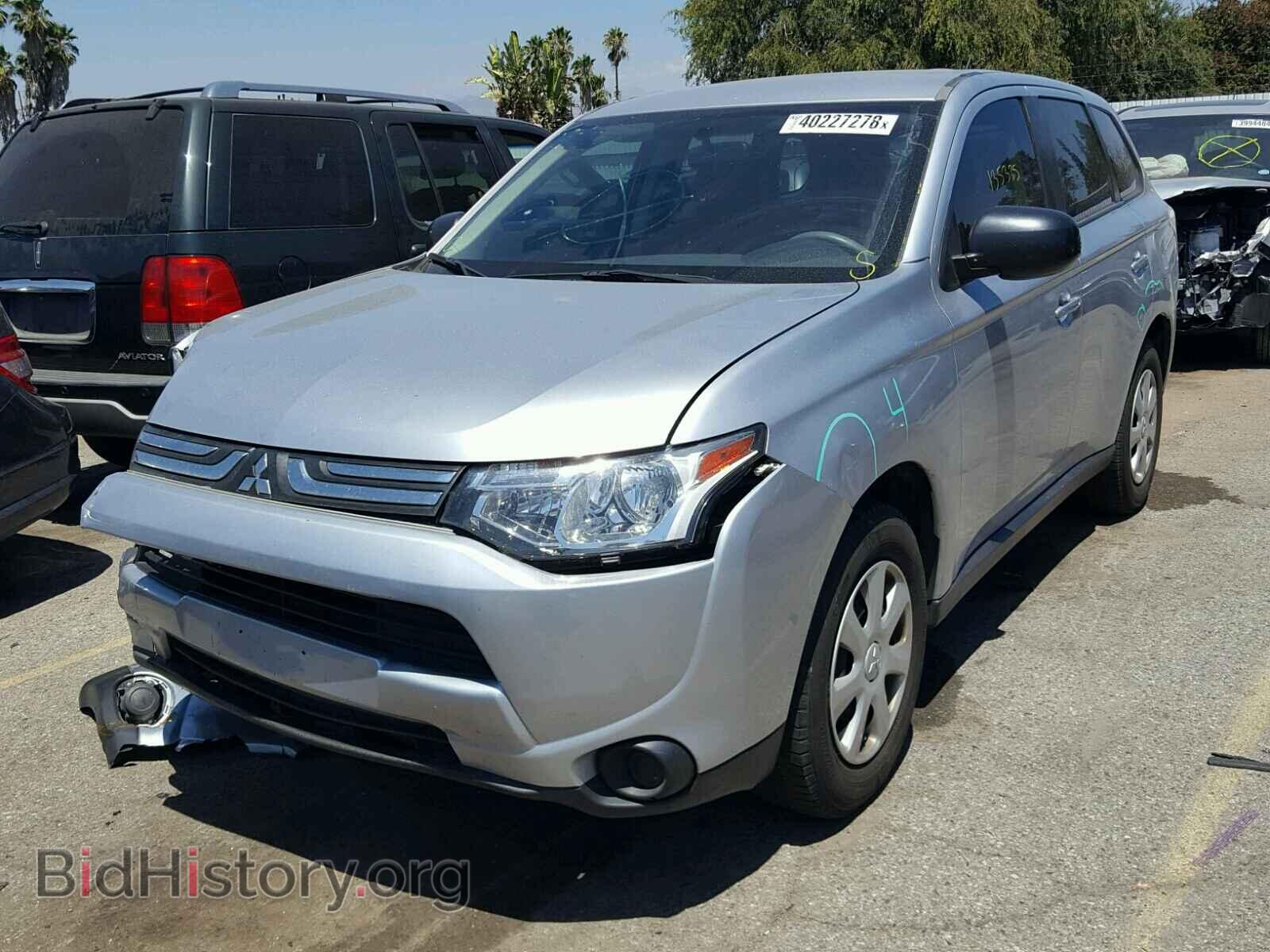 2014 MITSUBISHI OUTLANDER - VIN: JA4AD2A3XEZ007662 - Фото 2