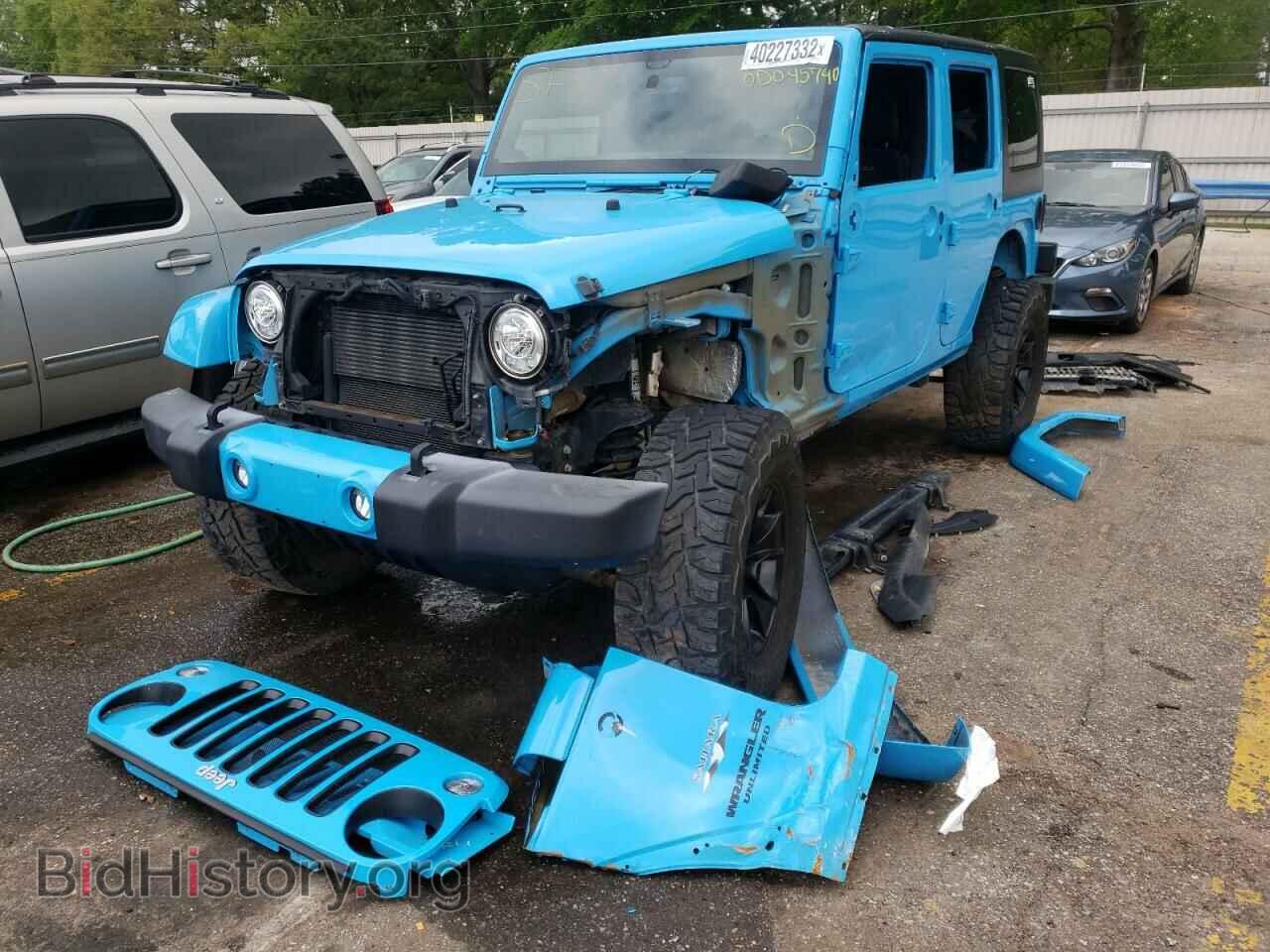 2017 JEEP WRANGLER - VIN: 1C4BJWEG3HL725441 - Фото 2