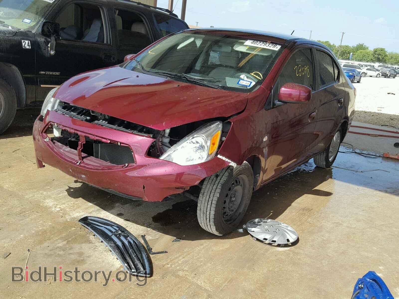 2017 MITSUBISHI MIRAGE - VIN: ML32F3FJ7HHF05884 - Фото 2